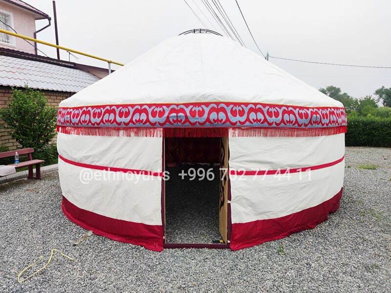 6 meters kerege metal yurt