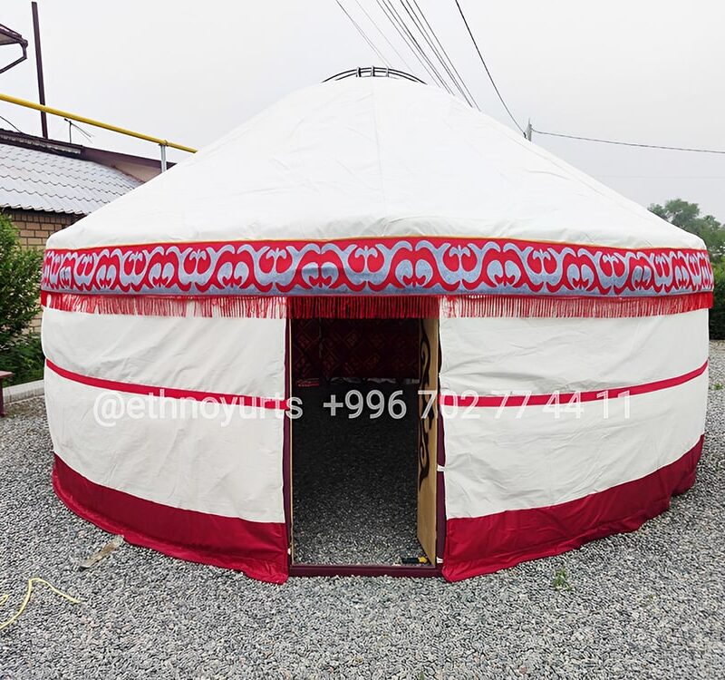 6 meters kerege metal yurt