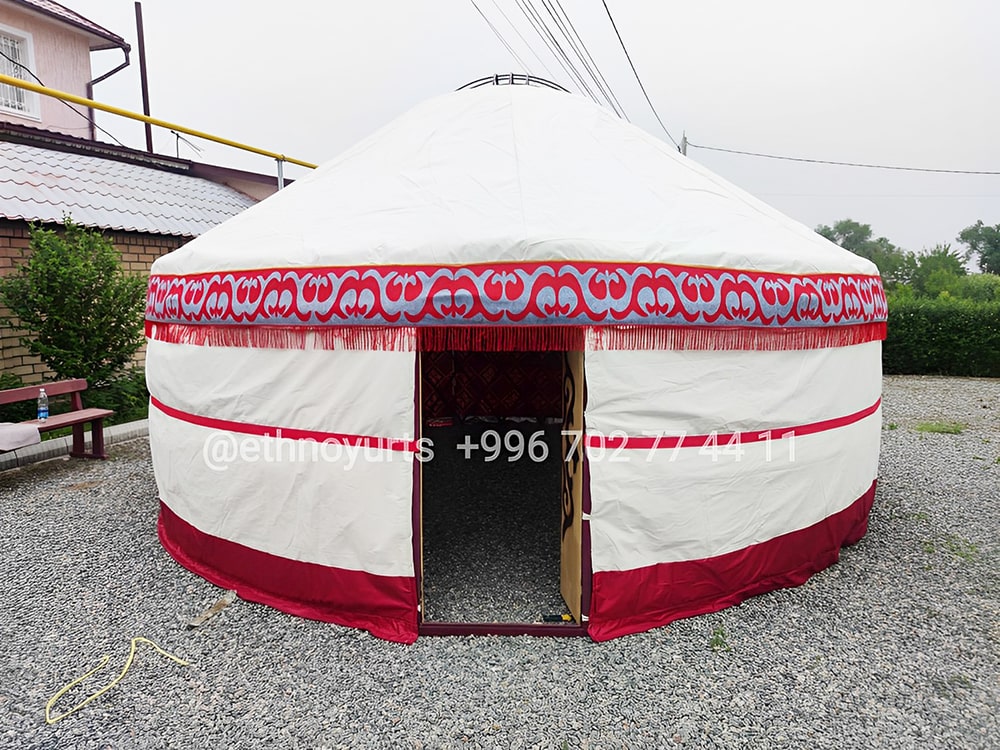 6 meters kerege metal yurt
