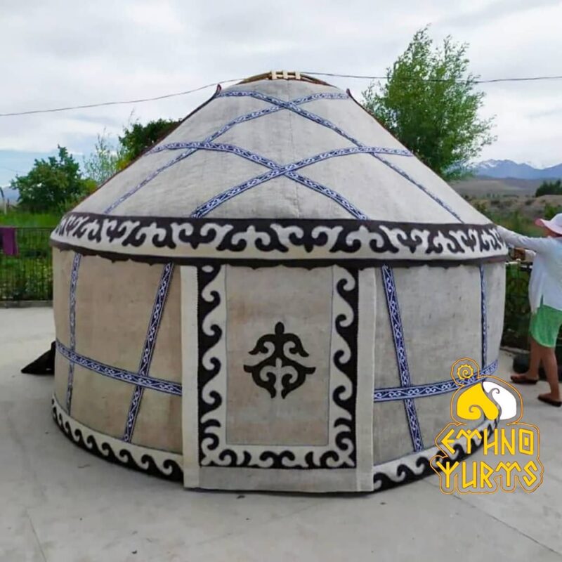 yurt small tiny 4.5 meters kyrgyz min