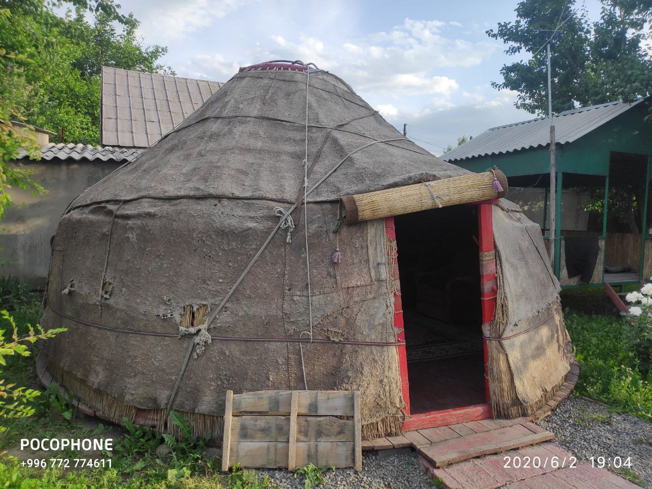 very old yurt